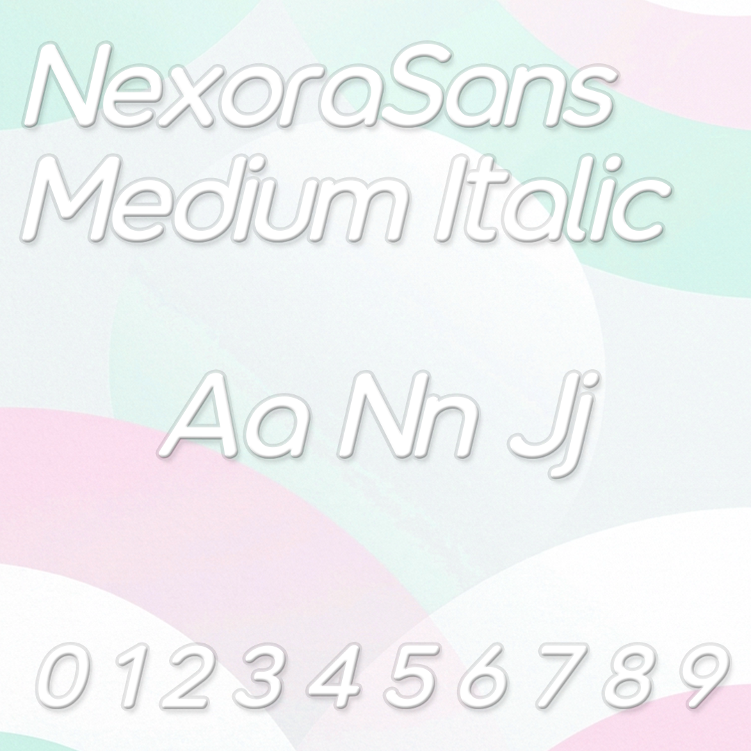Presentazione NexoraSans 6