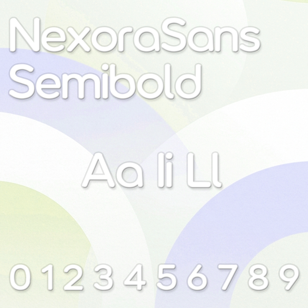 Presentazione NexoraSans 7